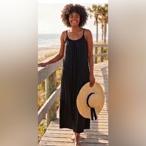Sweaty Betty NWT Classic Black Maxi Dress